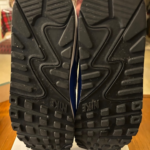 Men’s Nike Air Max 90 Blue/White - Picture 6 of 7